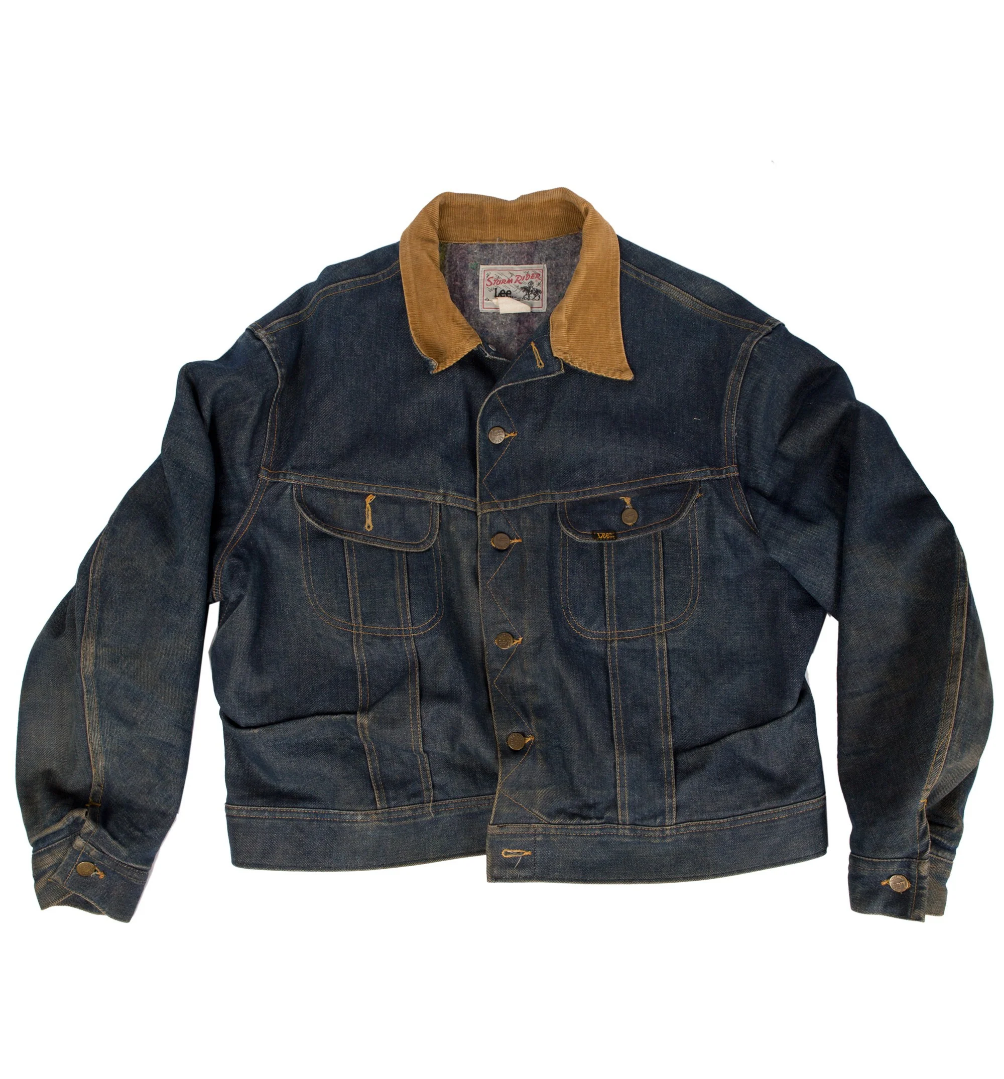 Vintage 60’s Lee Storm Rider Jacket w Blanket Lining, 44