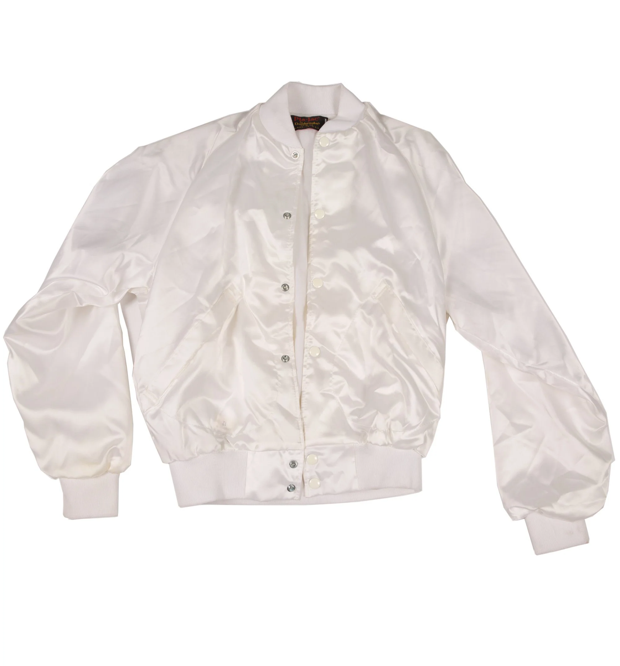 Vintage 70's Deadstock White Bomber Jacket