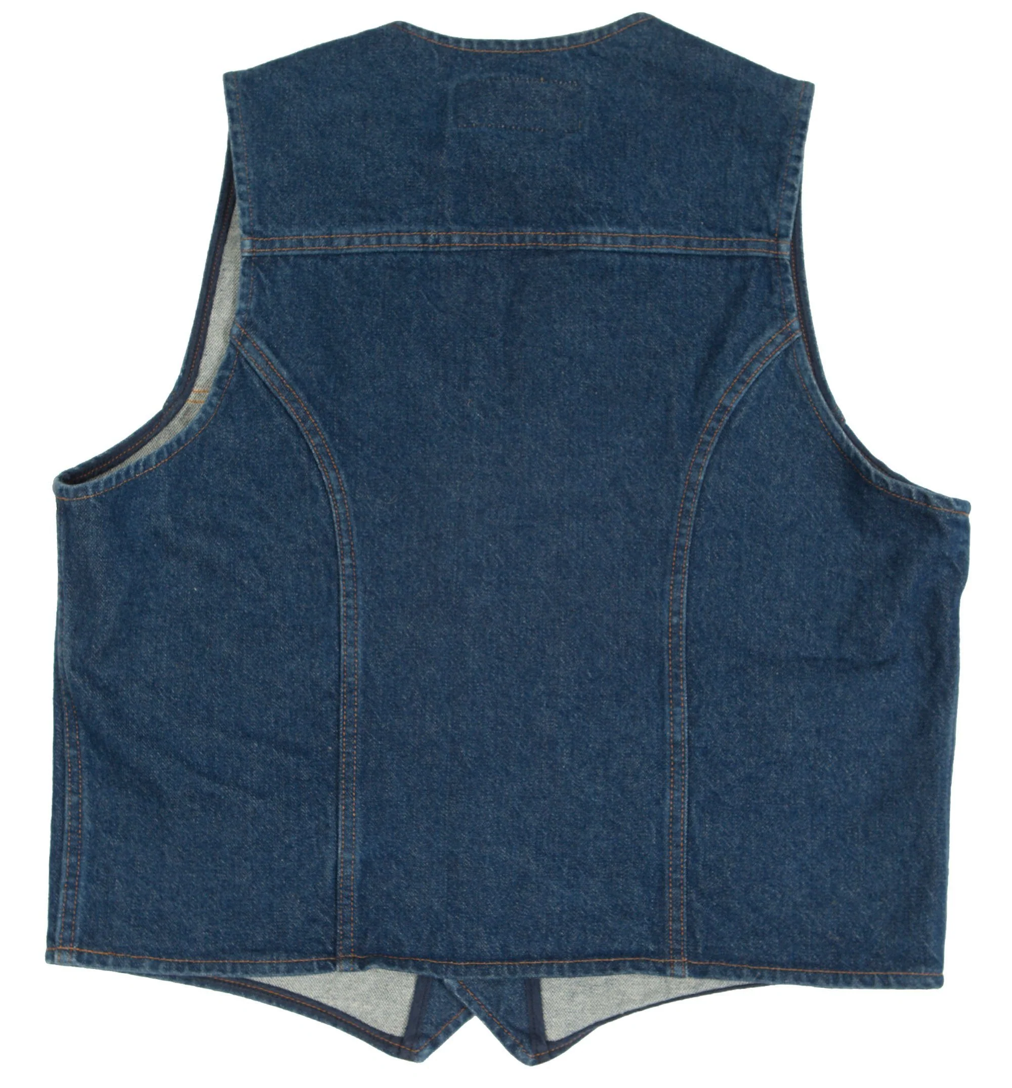 Vintage 80’s Denim Wrangler Vest - Image 3