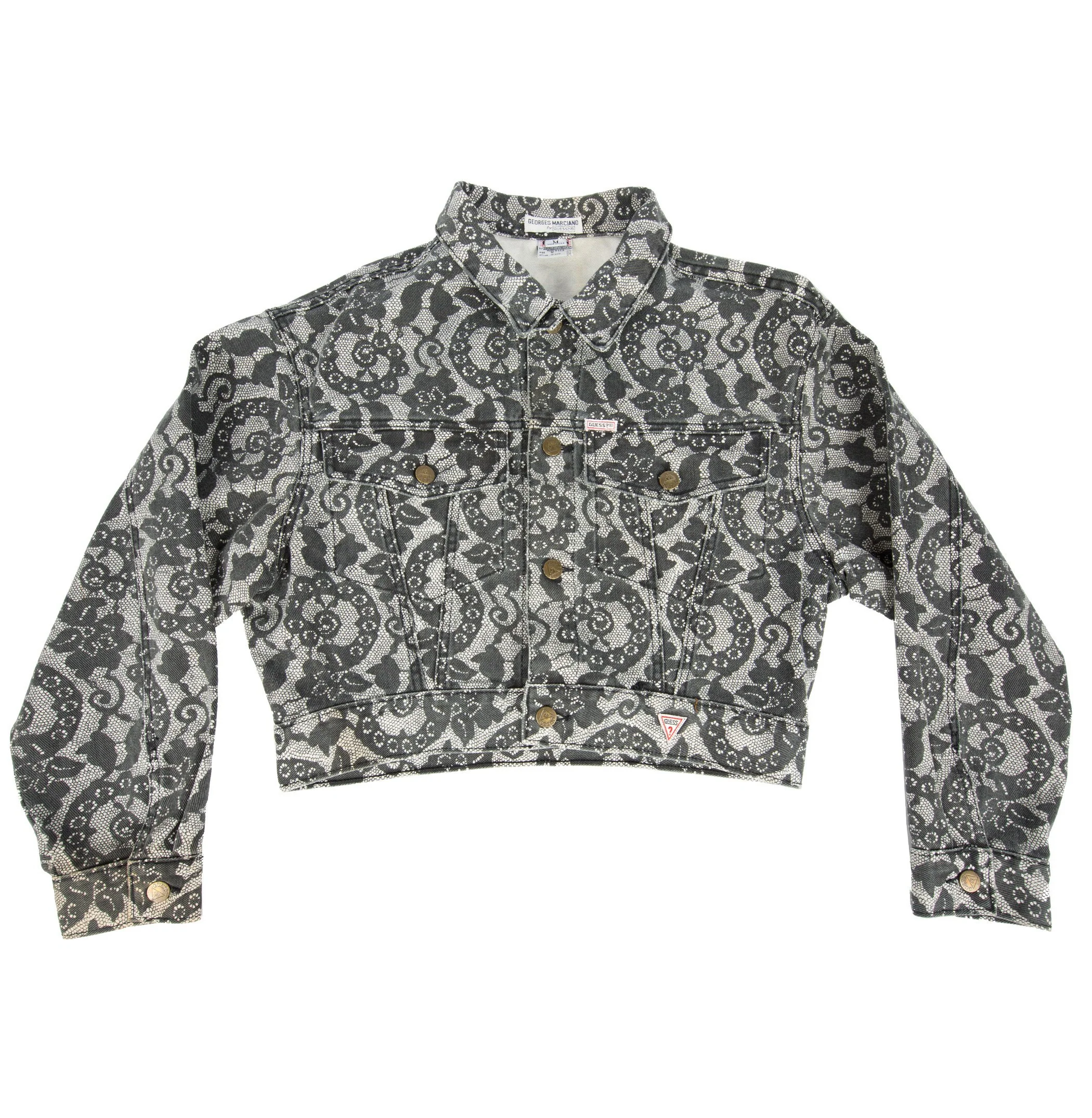Vintage 80’s Guess Marciano Floral Jacket