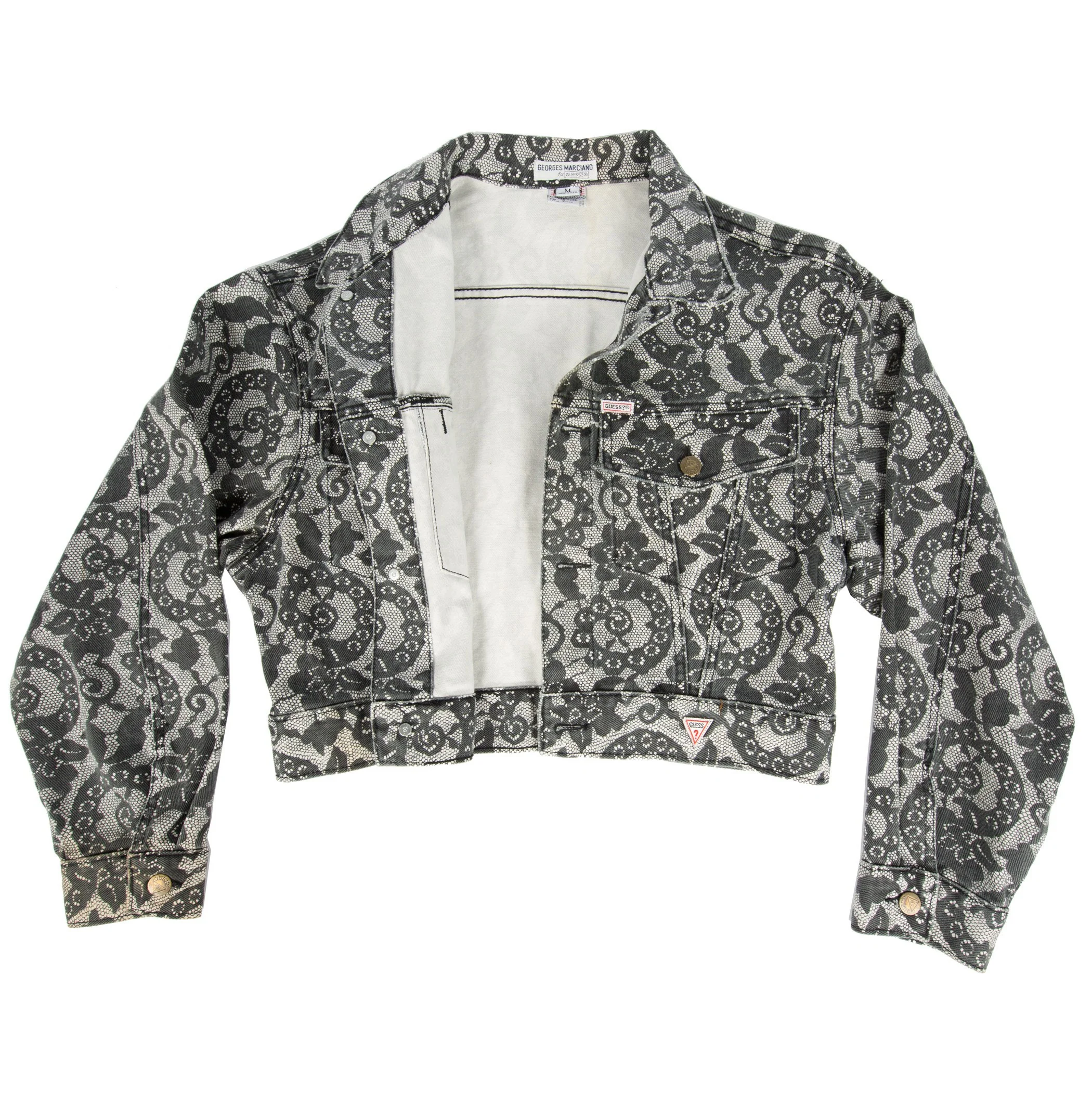 Vintage 80’s Guess Marciano Floral Jacket - Image 3
