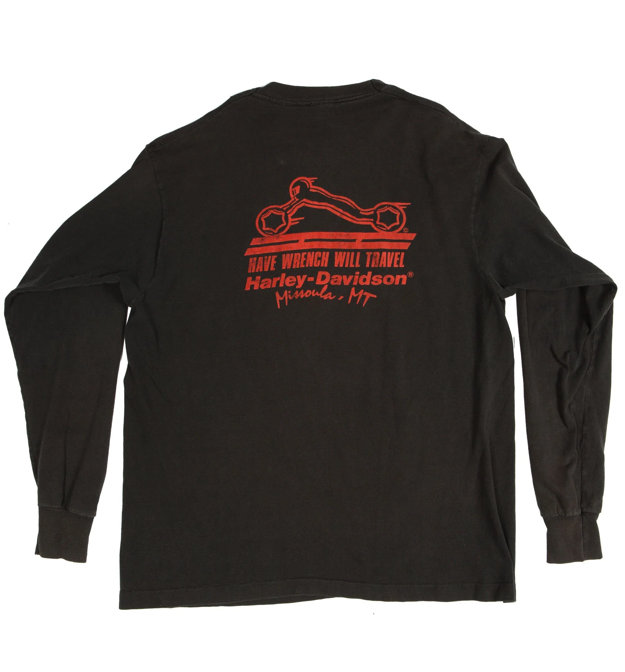Vintage 80’s Wild One Long Sleeve Shirt - Image 3