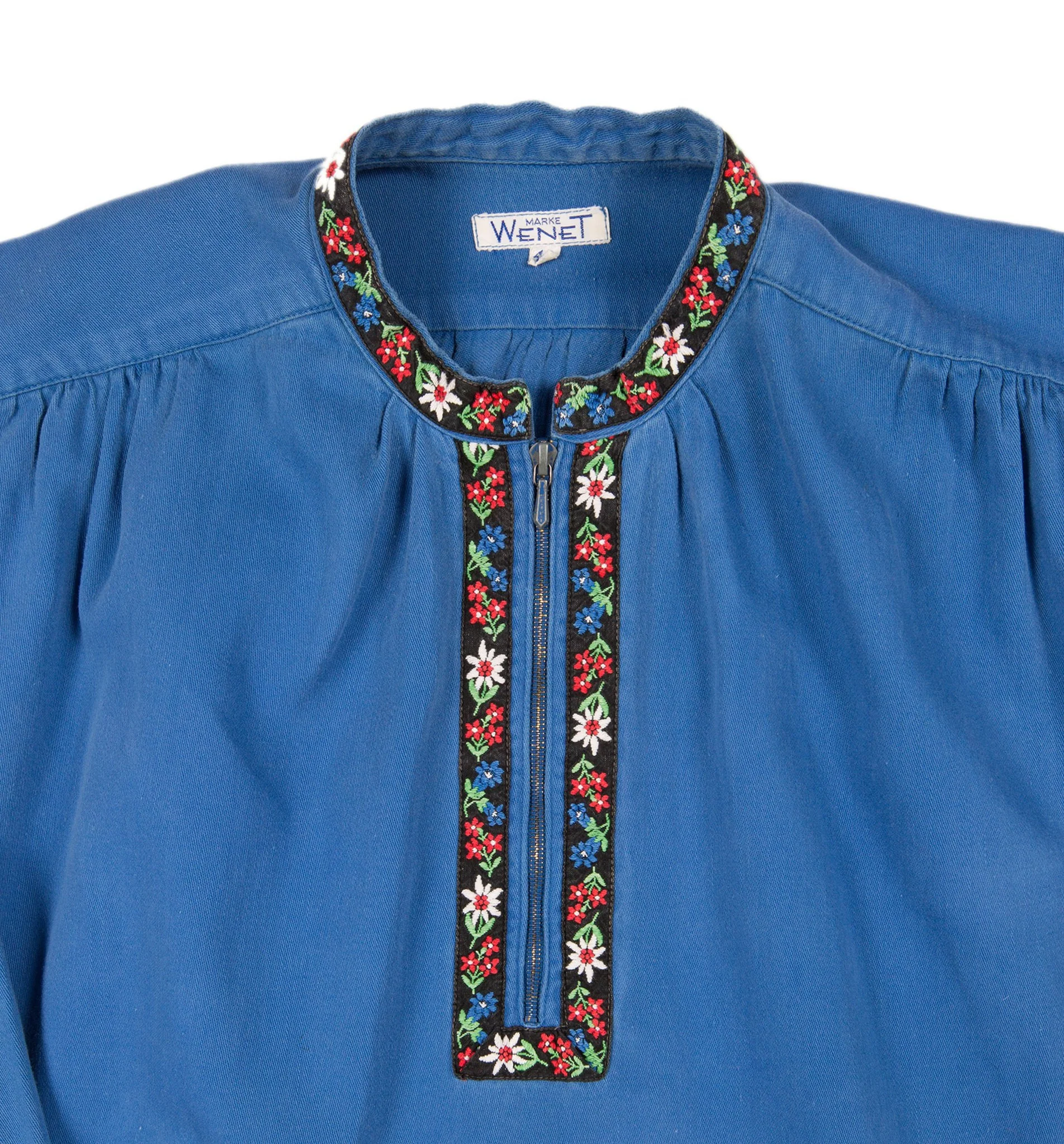 Vintage Floral Embroidered Top - Image 3