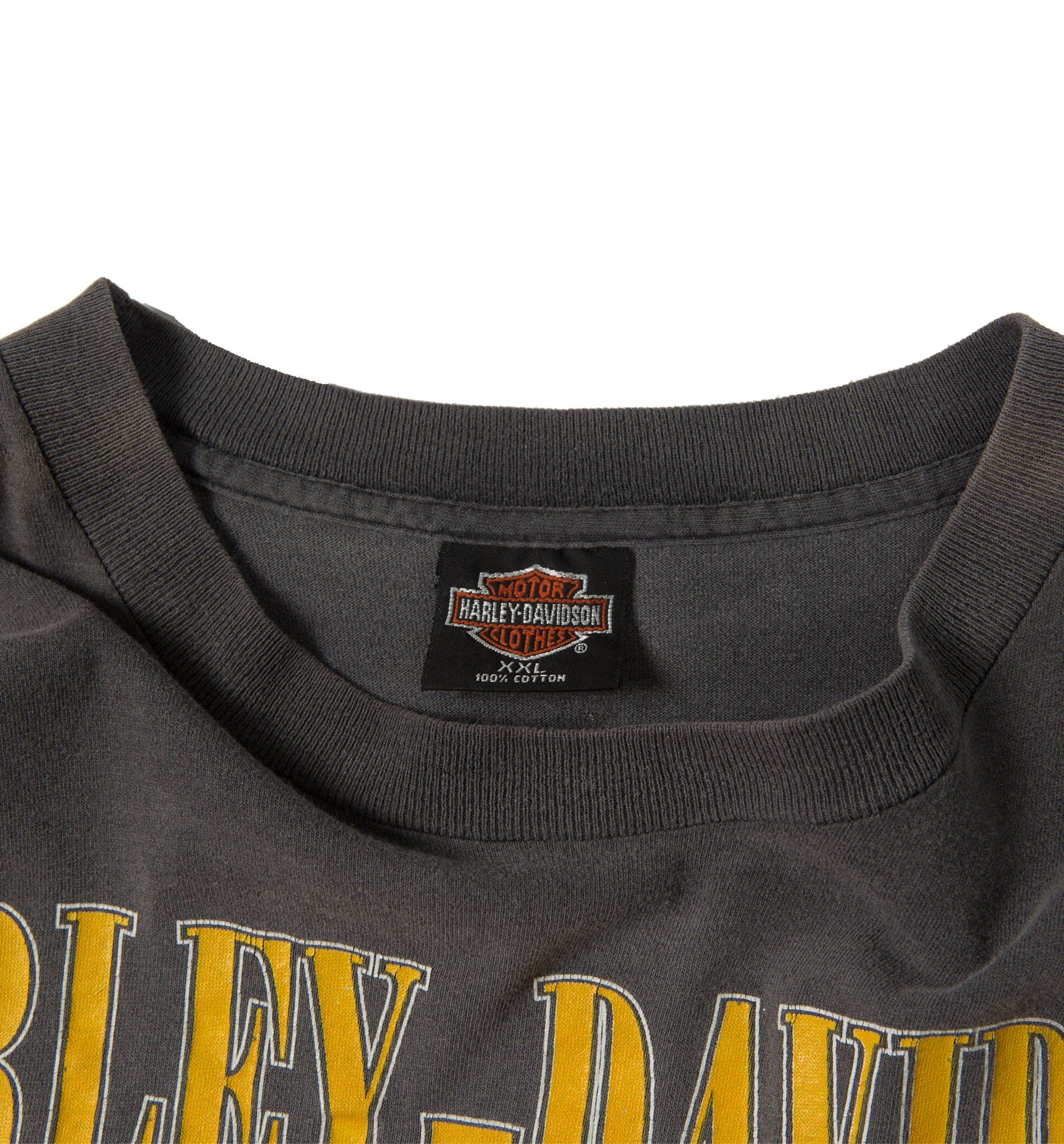 Vintage Gray Maui Hawaii Harley Davidson Tee - Image 3