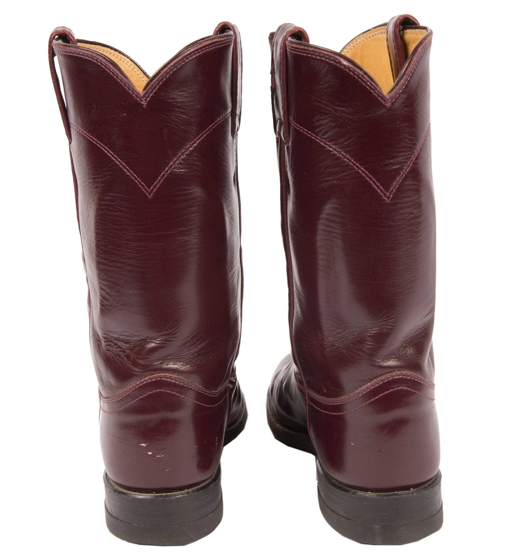 Vintage Leather justin Boots - Image 3