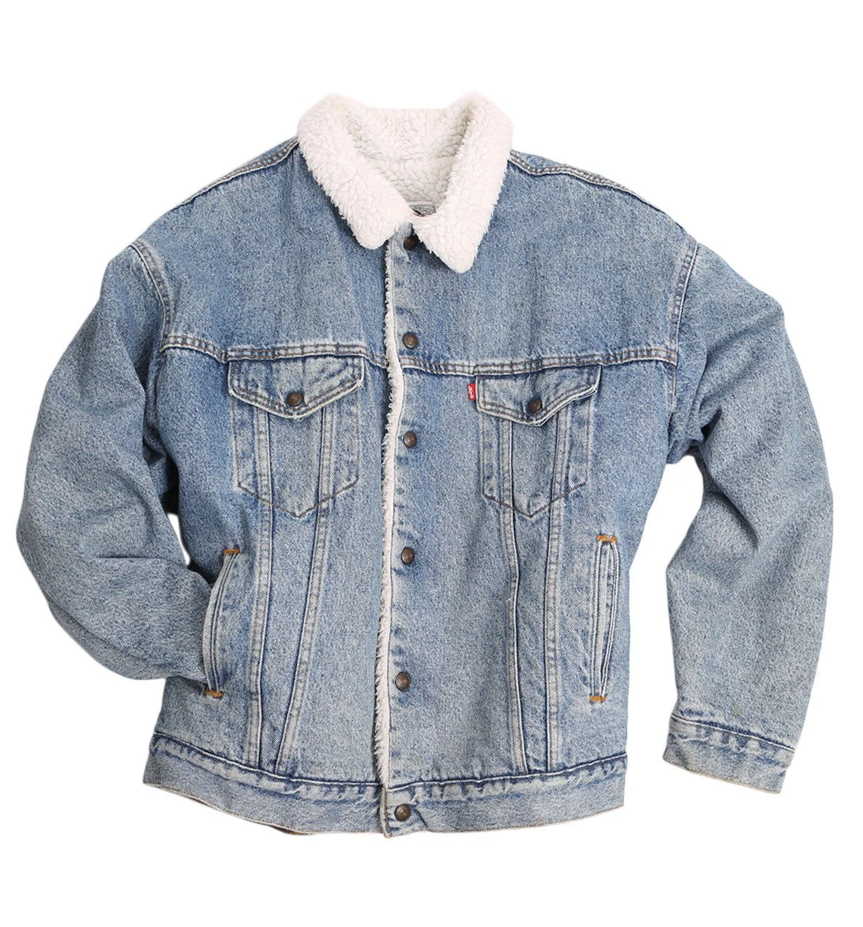 Vintage Men's Levis Sherpa Jacket