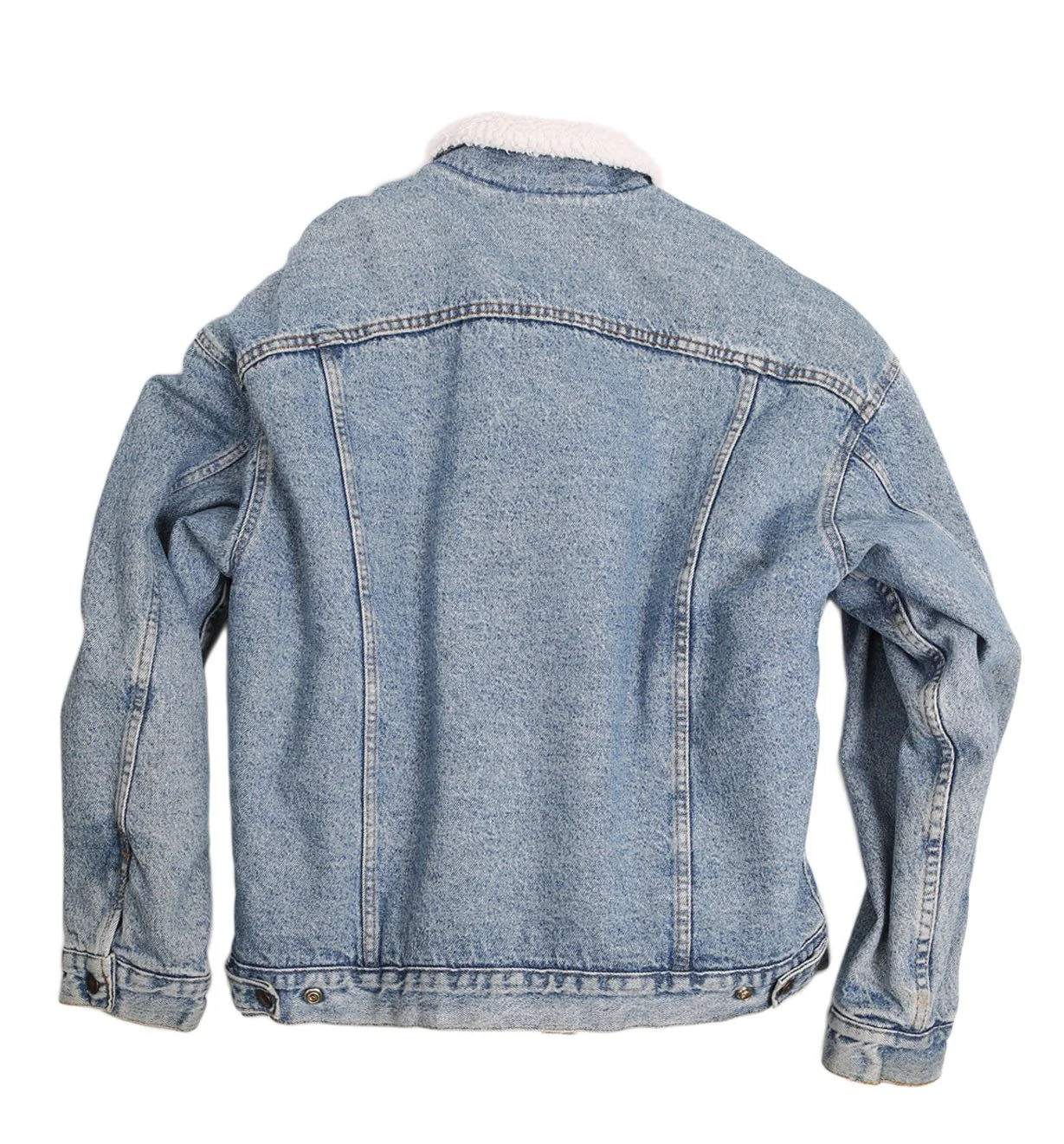 Vintage Men's Levis Sherpa Jacket - Image 2