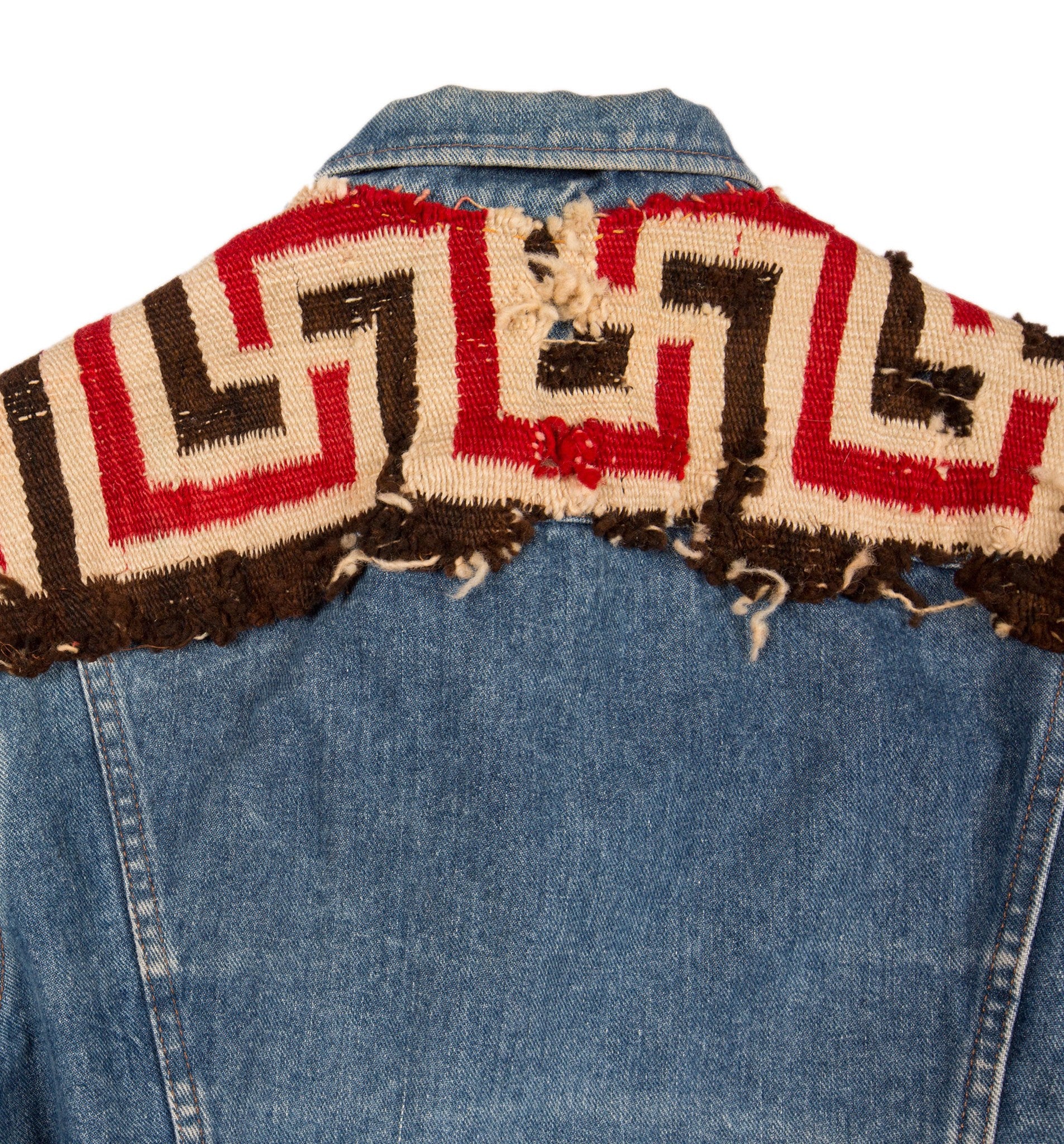 Vintage Navajo Lee Denim Jacket - Image 4
