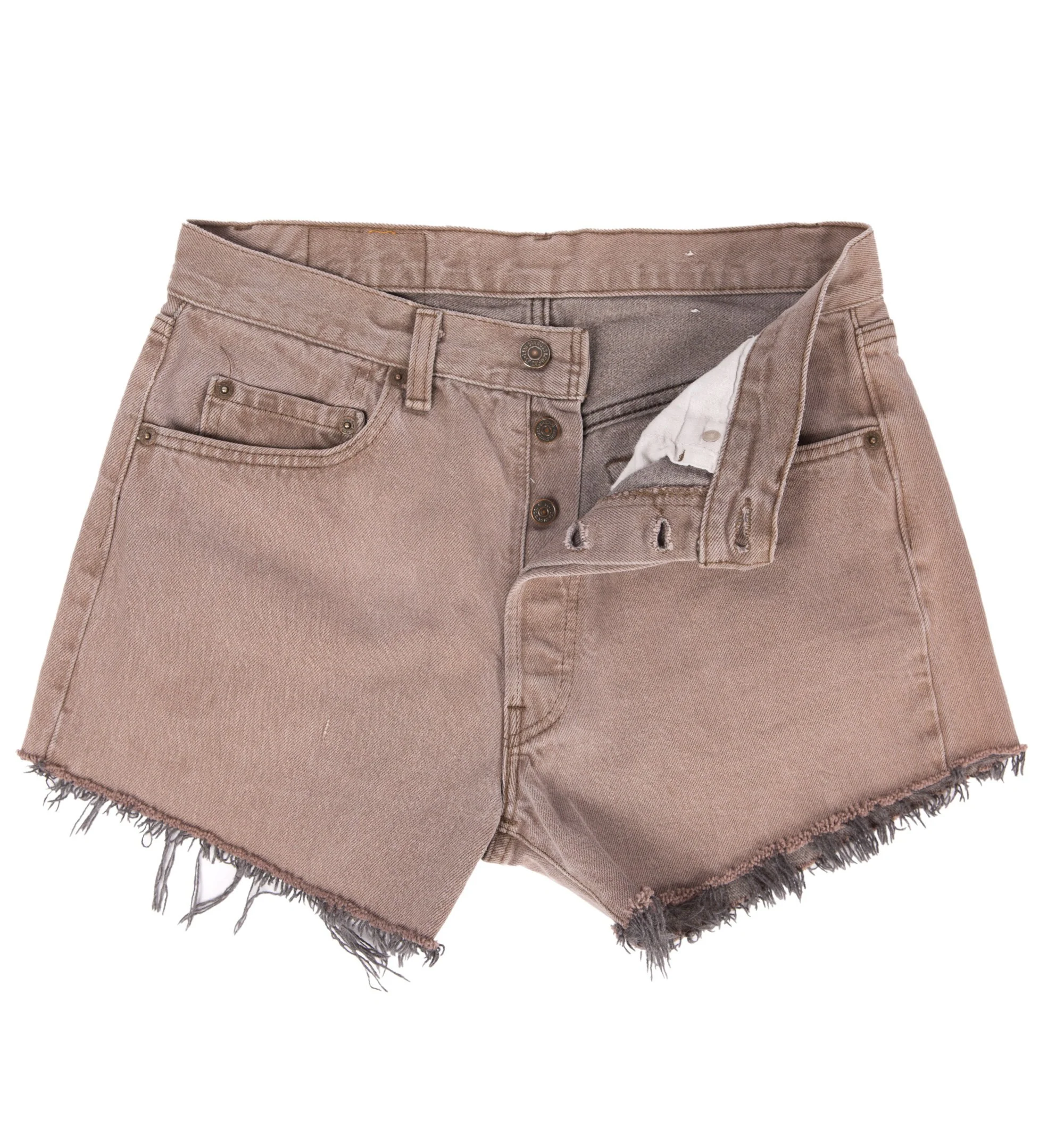Vintage Purple Levi’s Cutoffs, 32 - Image 3