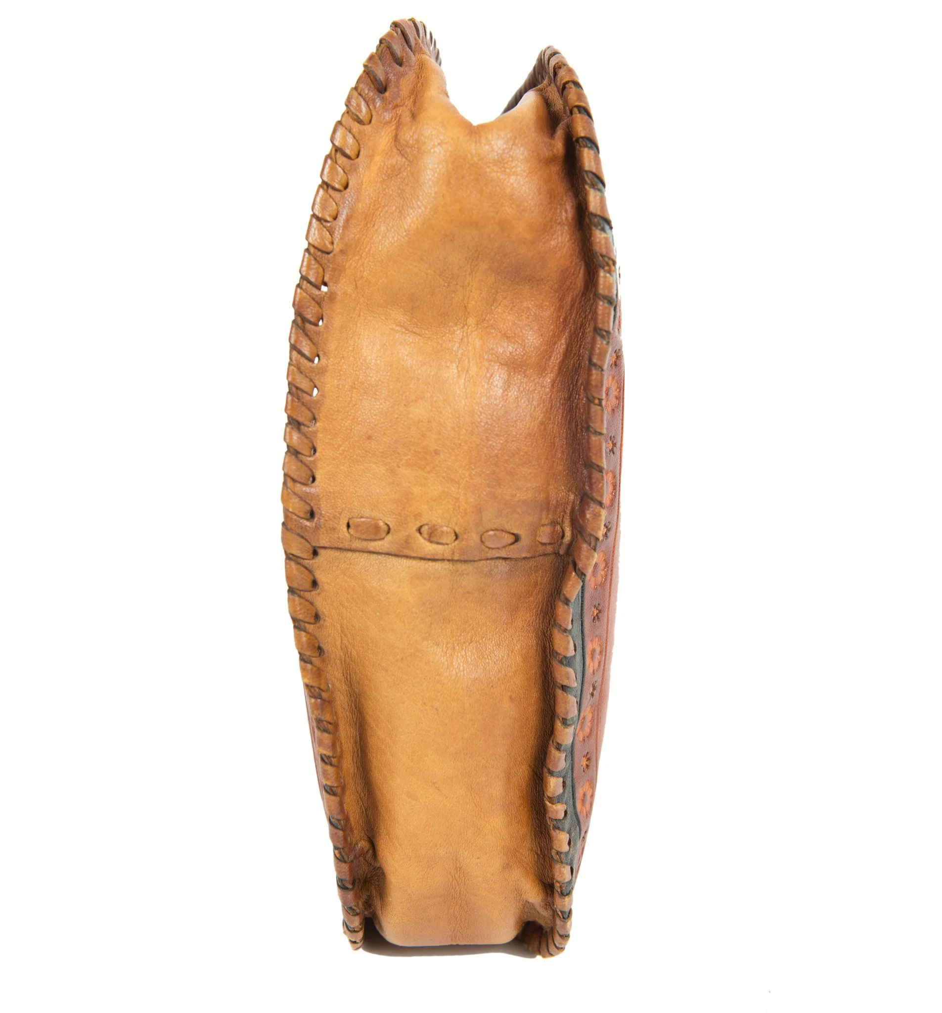 Vintage Tooled Shoulder Bag - Image 3