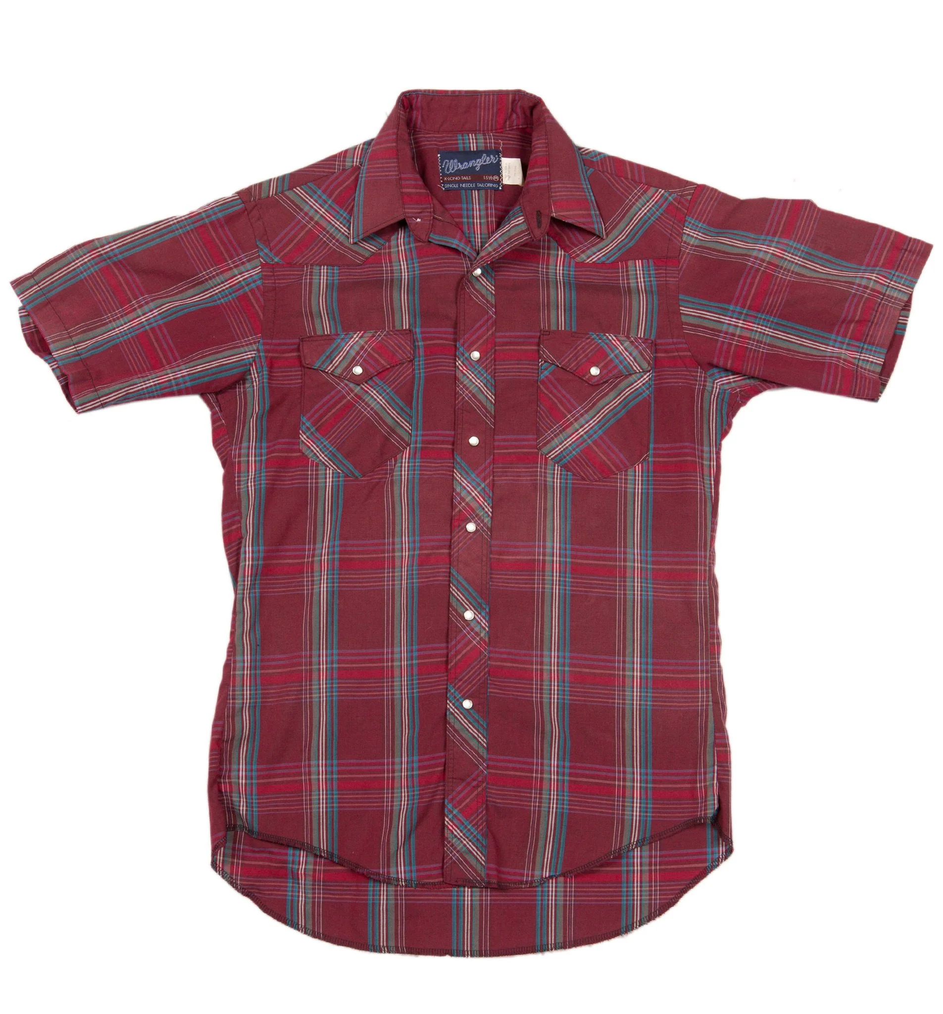 Vintage Men's Wrangler Pearl Snap Shirt