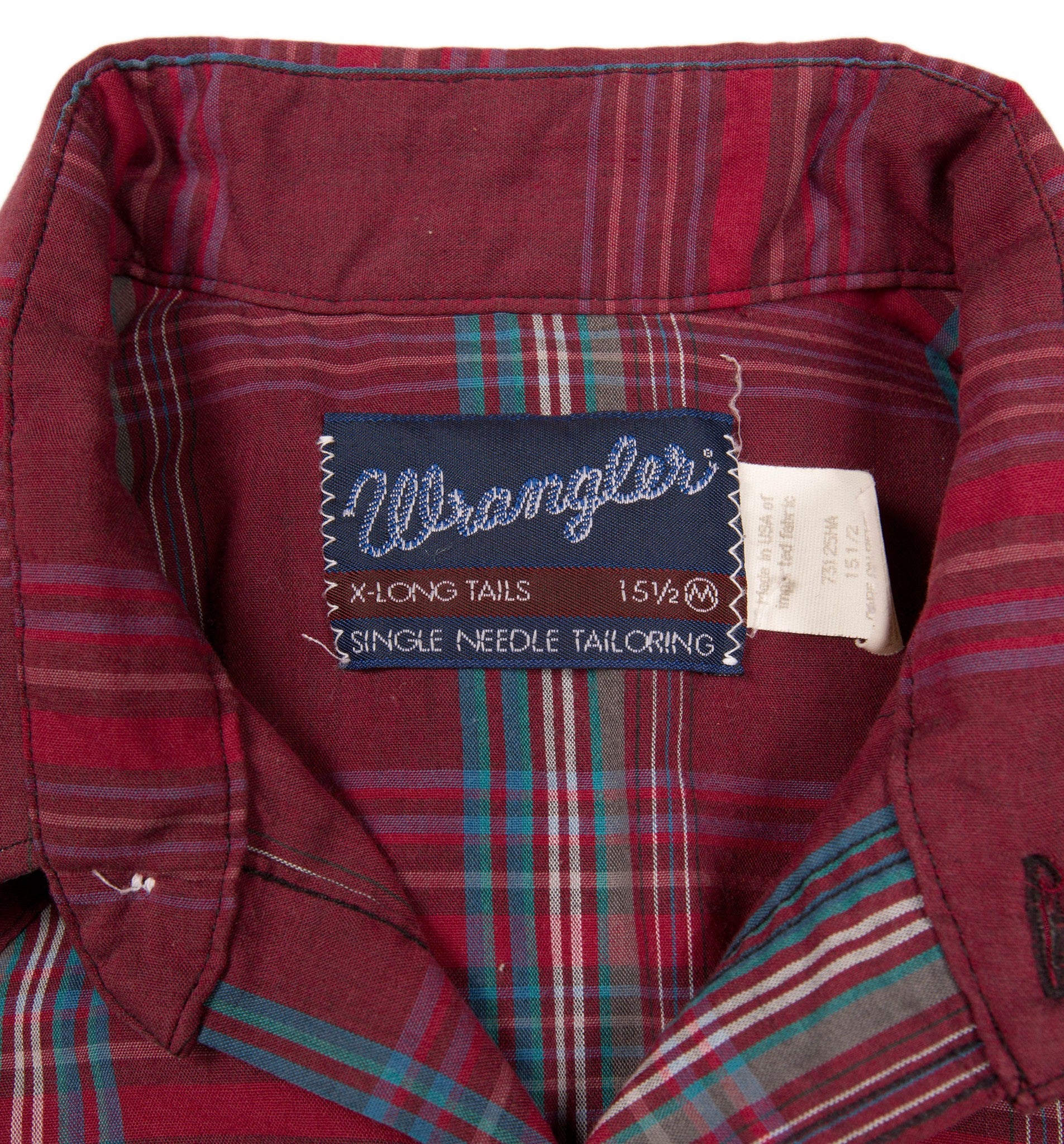 Vintage Men's Wrangler Pearl Snap Shirt - Image 3