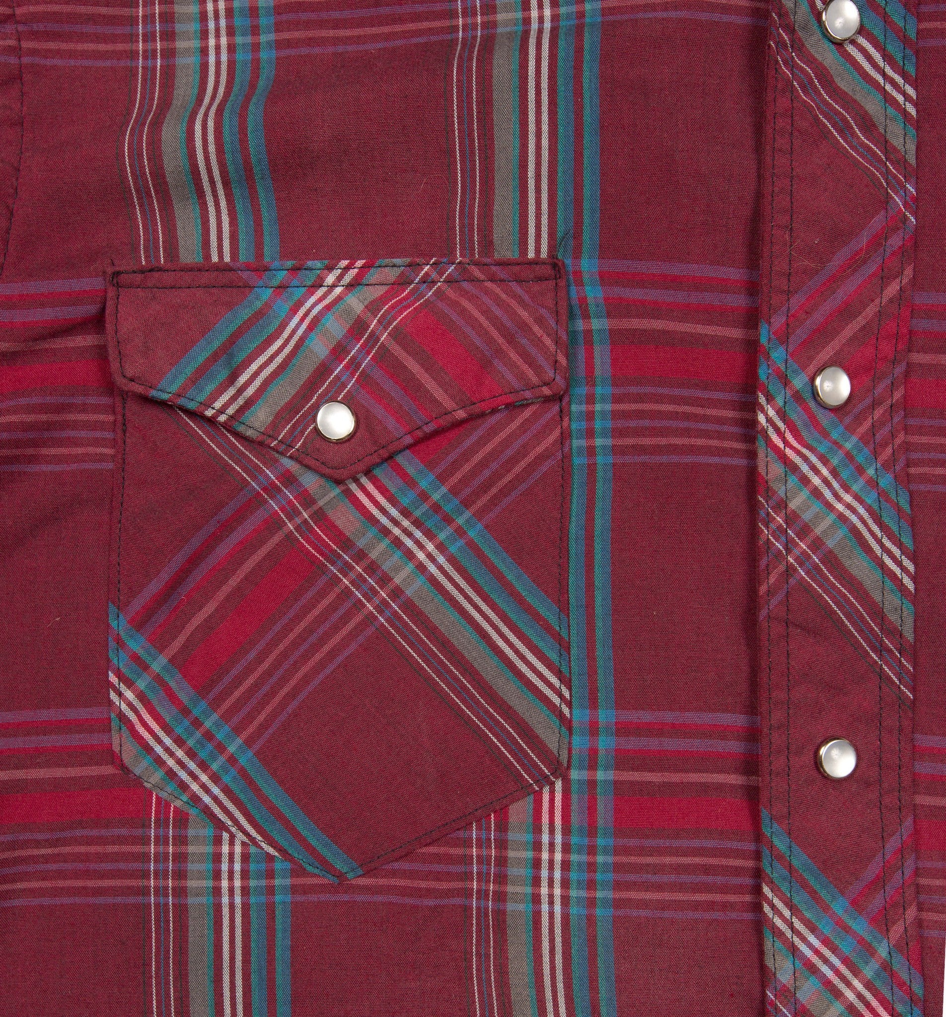Vintage Men's Wrangler Pearl Snap Shirt - Image 4