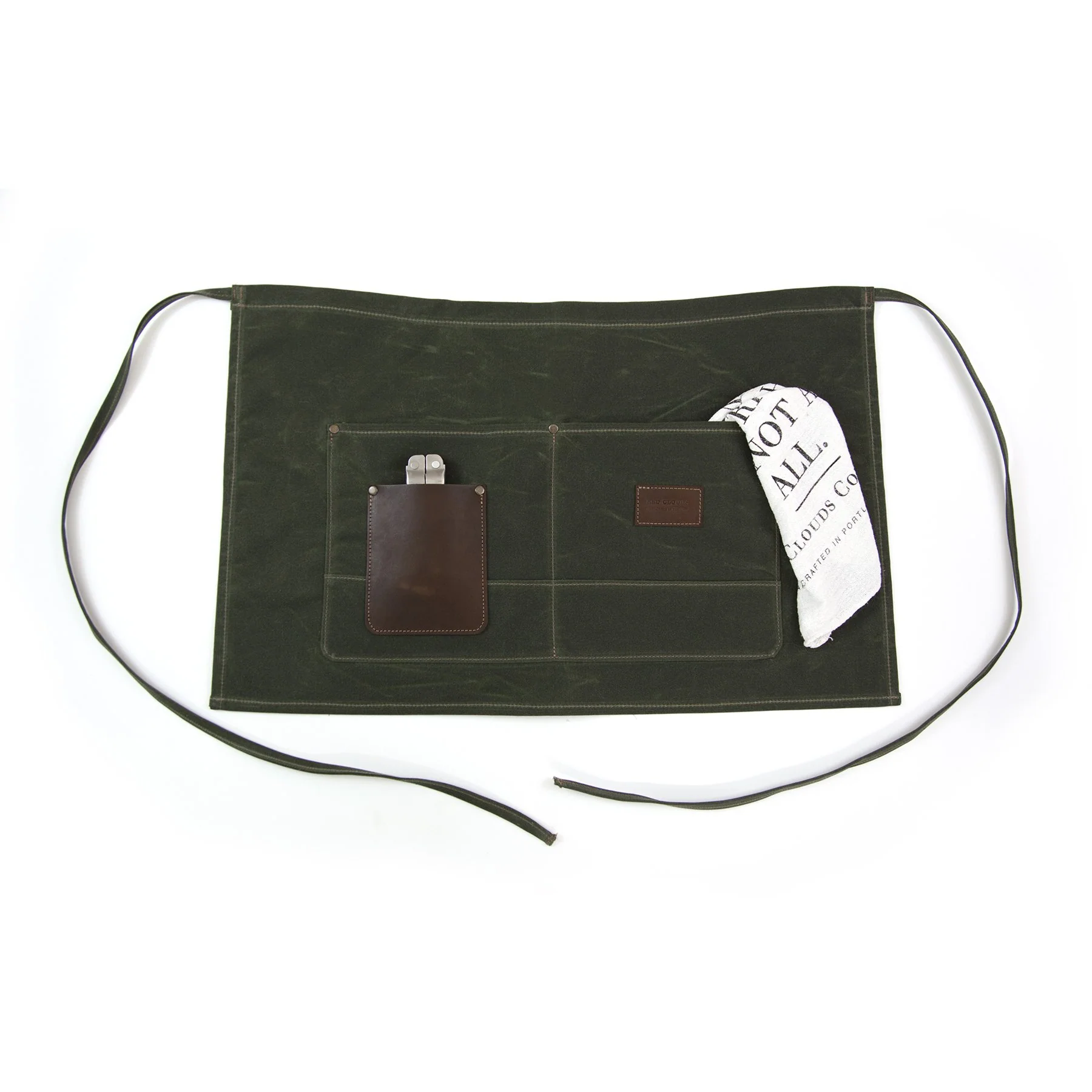 Winston Waist Apron - Olive - Image 2