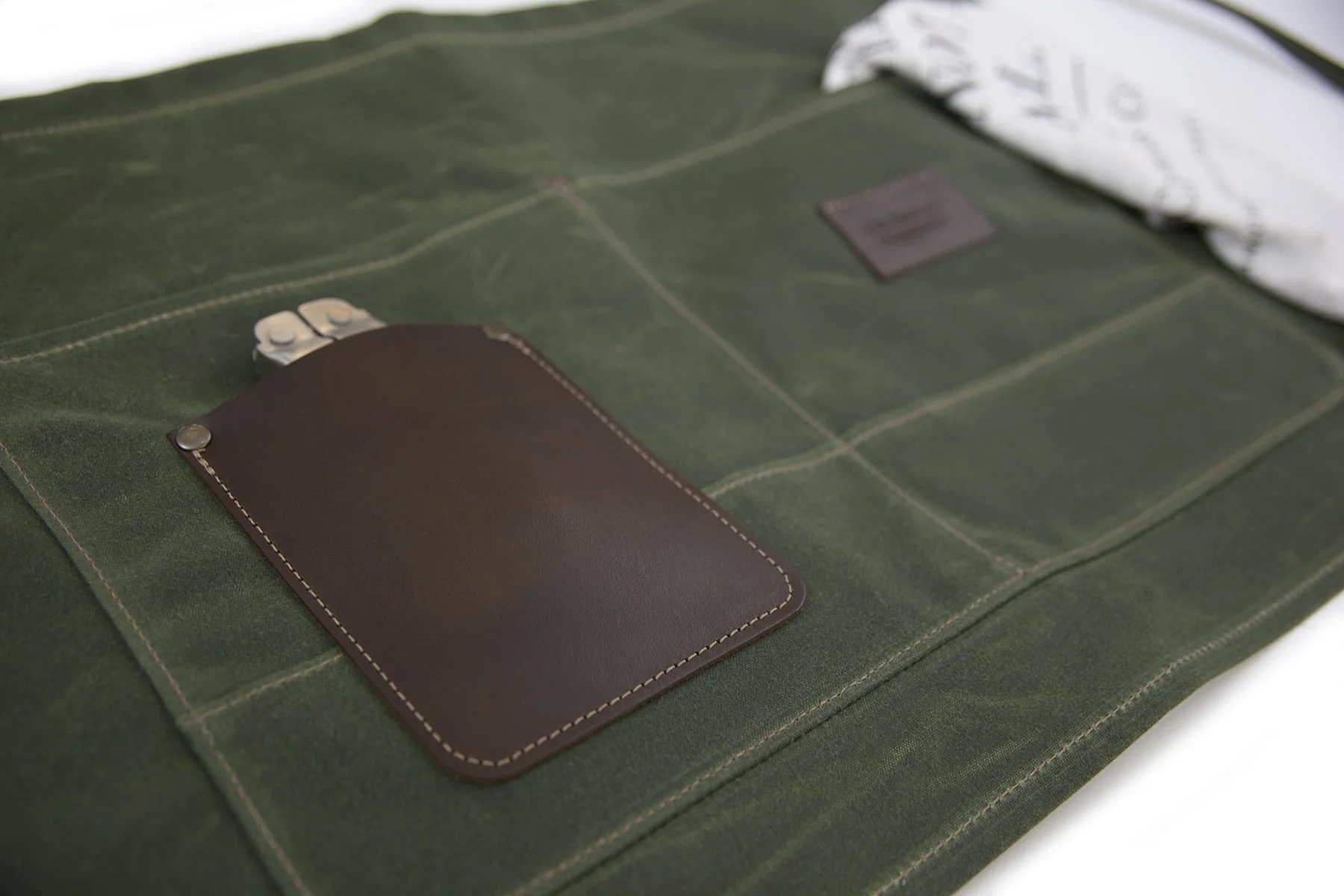 Winston Waist Apron - Olive - Image 3