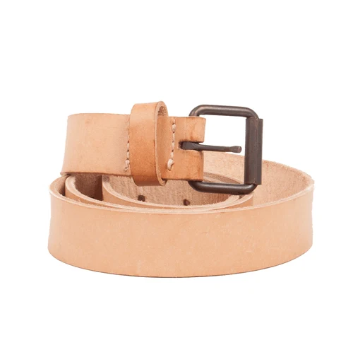 Yellow 108 Leather Belt - Image 2